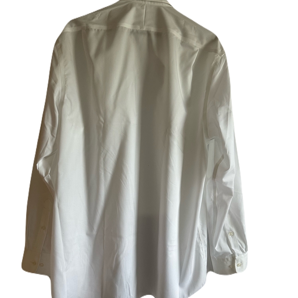 Tasso Elba Non Iron Supima Solid Dress Shirt - Picture 6 of 8